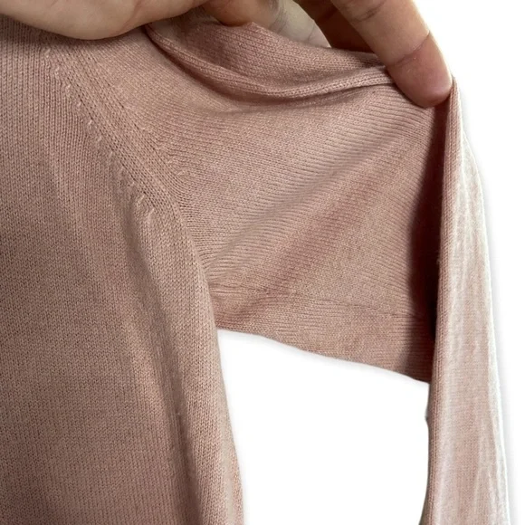 J. Jill cotton blend pink sweater size S petite - Picture 5 of 5